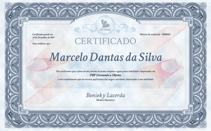 certificado